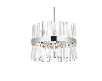 Elegant Pendant Light - Chrome, L 16" (6200D16C)