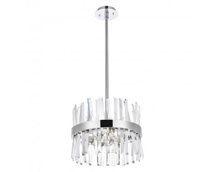 Elegant Pendant Light - Chrome, L 16" (6200D16C)