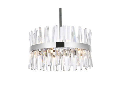 Elegant Pendant Light - Chrome, L 20" (6200D20C)