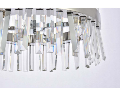 Elegant Pendant Light - Chrome, L 20" (6200D20C)