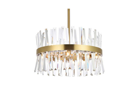 Elegant Pendant Light - Satin Gold, L 20" (6200D20SG)