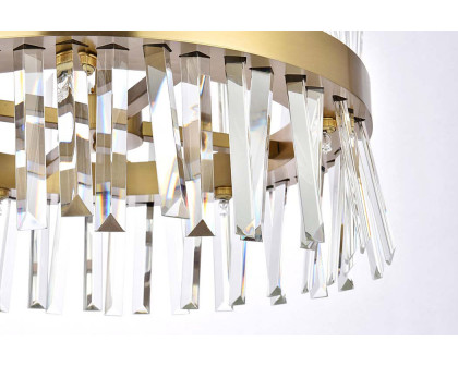 Elegant Pendant Light - Satin Gold, L 20" (6200D20SG)