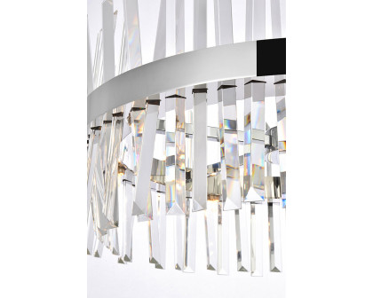 Elegant Pendant Light - Chrome, L 25" (6200D25C)