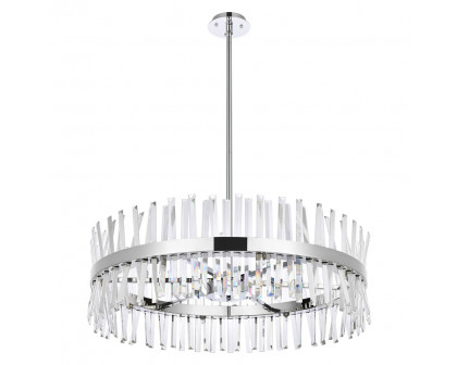 Elegant Pendant Light - Chrome, L 36" (6200D36C)