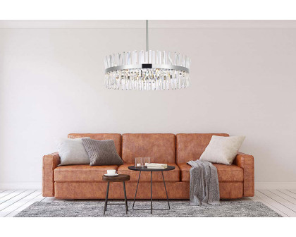 Elegant Pendant Light - Chrome, L 36" (6200D36C)