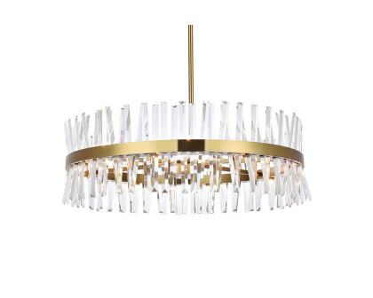 Elegant Pendant Light - Satin Gold, L 36" (6200D36SG)