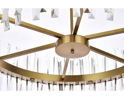 Elegant Pendant Light - Satin Gold, L 36" (6200D36SG)