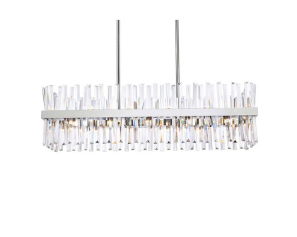 Elegant Chandelier - Chrome, L 42" (6200G42C)