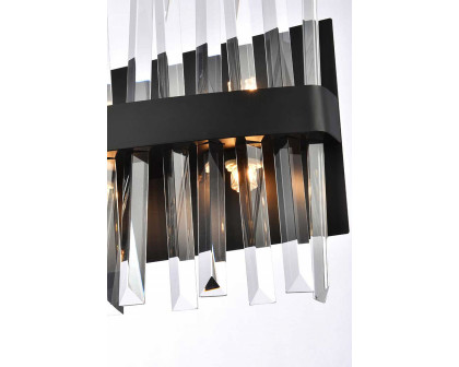 Elegant Wall Sconce - Black, L 24" (6200W24BK)