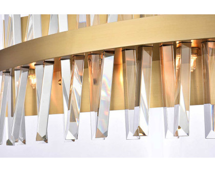 Elegant Wall Sconce - Satin Gold, L 24" (6200W24SG)