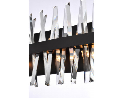 Elegant Wall Sconce - Black, L 30" (6200W30BK)