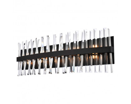 Elegant Wall Sconce - Black, L 36" (6200W36BK)