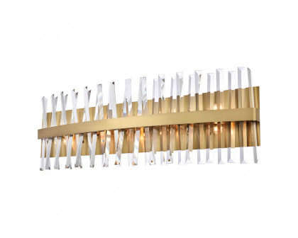 Elegant Wall Sconce - Satin Gold, L 36" (6200W36SG)