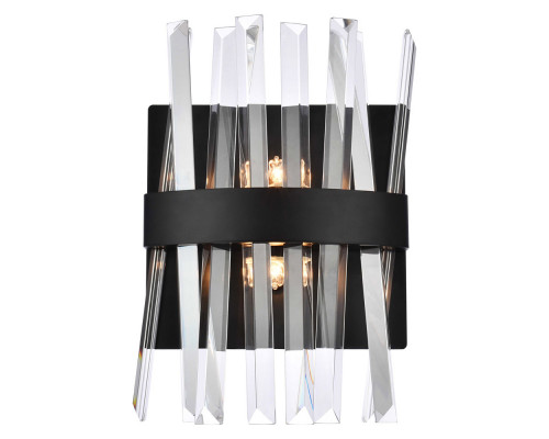 Elegant Wall Sconce - Black, L 8" (6200W8BK)