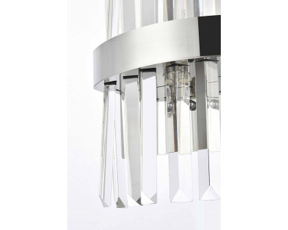 Elegant Wall Sconce - Chrome, L 8" (6200W8C)