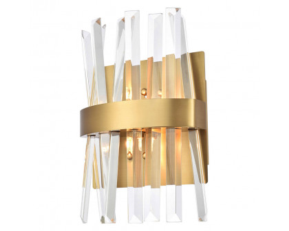 Elegant Wall Sconce - Satin Gold, L 8" (6200W8SG)