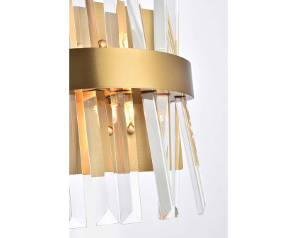 Elegant Wall Sconce - Satin Gold, L 8" (6200W8SG)