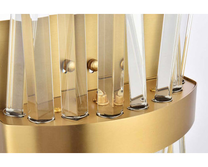 Elegant Wall Sconce - Satin Gold, L 8" (6200W8SG)