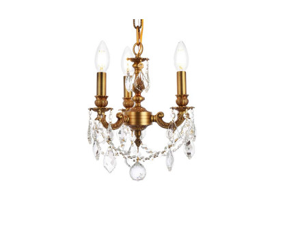 Elegant Lillie 3-Light - French Gold (9103D10FG-RC)