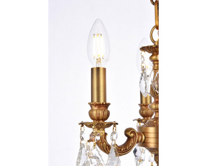 Elegant Lillie 3-Light - French Gold (9103D10FG-RC)