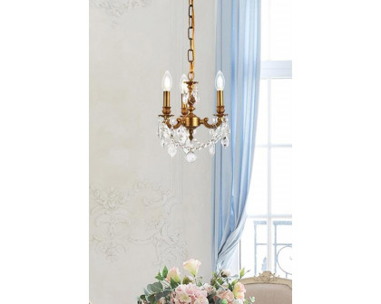 Elegant Lillie 3-Light - French Gold (9103D10FG-RC)