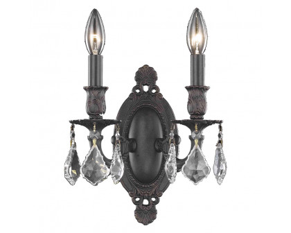 Elegant - Chateau Design 2-Light 10'' Wall Sconce