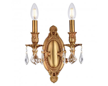 Elegant - Chateau Design 2-Light 10'' Wall Sconce