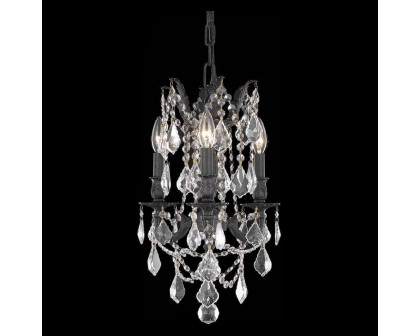 Elegant - Chateau Design 3-Light 18'' Mini Chandelier