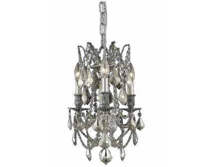 Elegant - Chateau Design 3-Light 18'' Mini Chandelier