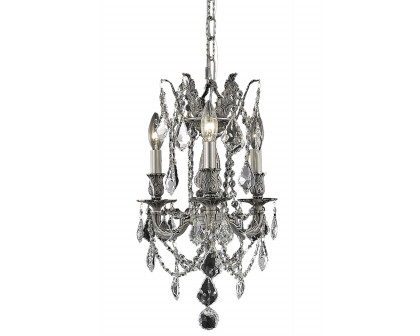 Elegant - Chateau Design 3-Light 18'' Mini Chandelier