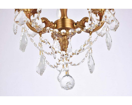 Elegant Chateau Design 3-Light 14'' Ceiling Mount - French Gold (9203F13FG-RC)