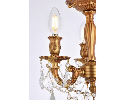 Elegant Chateau Design 3-Light 14'' Ceiling Mount - French Gold (9203F13FG-RC)