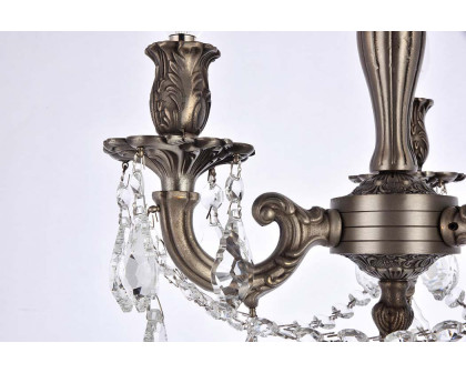 Elegant Chateau Design 3-Light 14'' Ceiling Mount - Pewter (9203F13PW-RC)