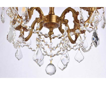 Elegant Chateau Design 4-Light 19'' Ceiling Mount - French Gold (9204F17FG-RC)