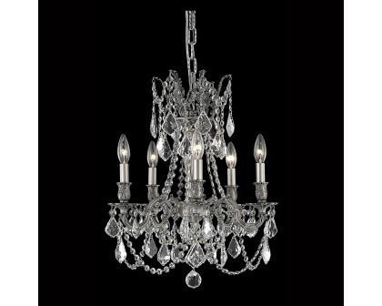 Elegant - Chateau Design 5-Light 19'' Mini Chandelier