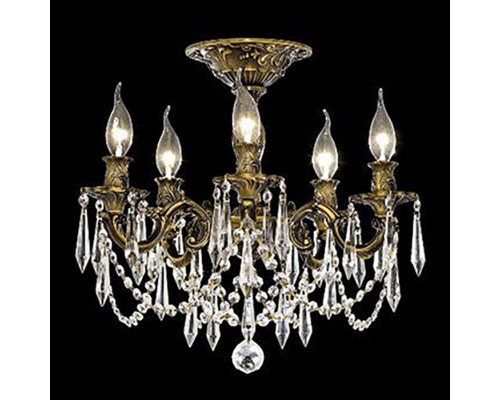 Elegant - Chateau Design 5-Light 18'' Ceiling Mount