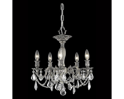 Elegant - Chateau Design 5-Light 18'' Ceiling Mount