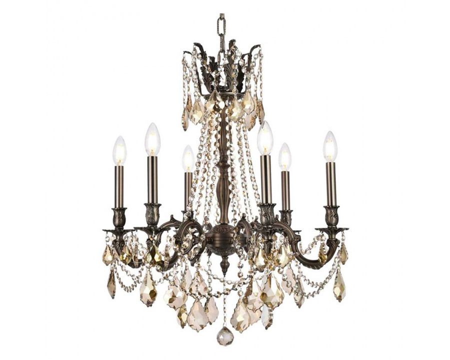 Elegant - Chateau Design 6-Light 26'' Chandelier