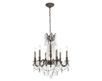 Elegant - Chateau Design 6-Light 26'' Chandelier