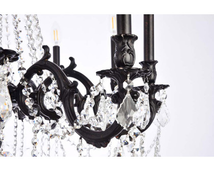 Elegant Chateau Design 10-Light 31'' Chandelier - Dark Bronze (9210D28DB-RC)