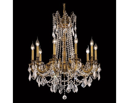 Elegant - Chateau Design 10-Light 31'' Chandelier