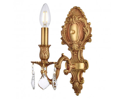 Elegant Wall Sconce - French Gold (9601W5FG-RC)