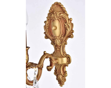 Elegant Wall Sconce - French Gold (9601W5FG-RC)