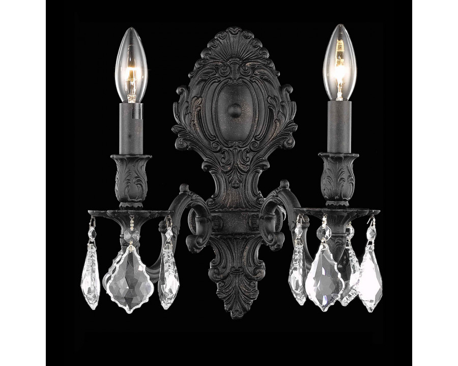 Elegant Wall Sconce - Dark Bronze (9602W10DB-RC)