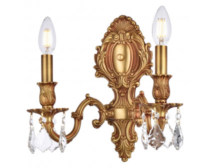 Elegant Wall Sconce - French Gold (9602W10FG-RC)