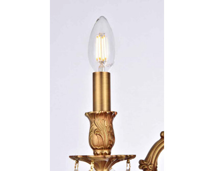 Elegant Wall Sconce - French Gold (9602W10FG-RC)