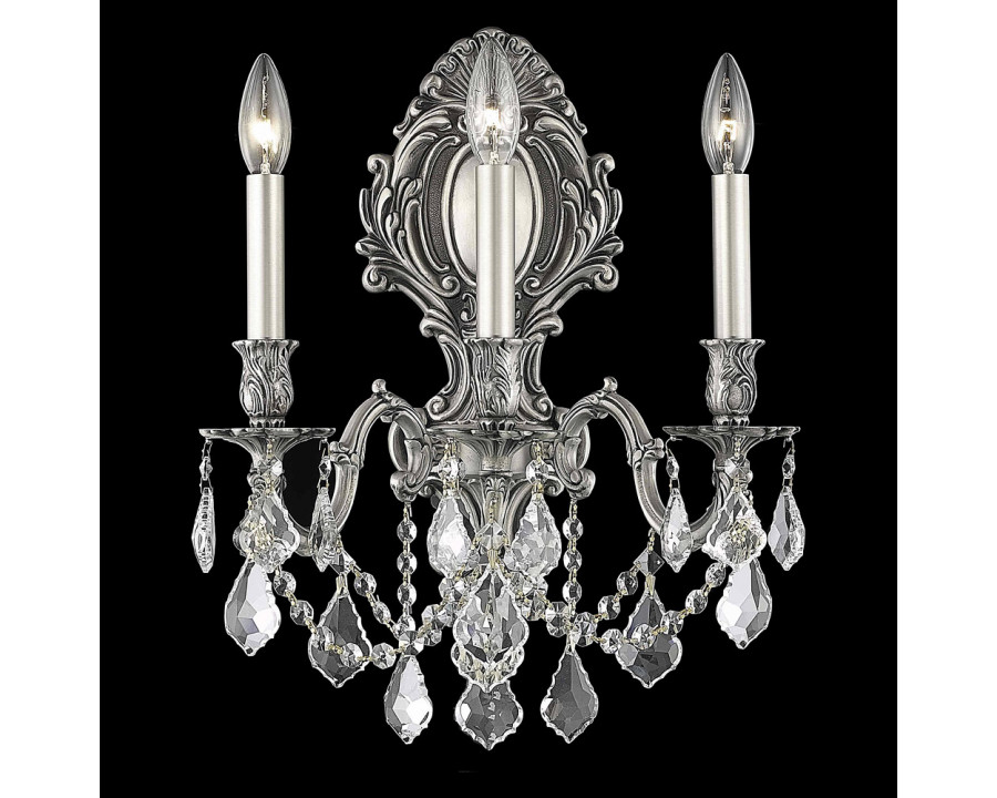 Elegant Wall Sconce - Pewter (9603W14PW-RC)