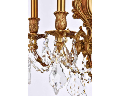 Elegant Wall Sconce - French Gold (9605W21FG-RC)