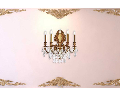 Elegant Wall Sconce - French Gold (9605W21FG-RC)