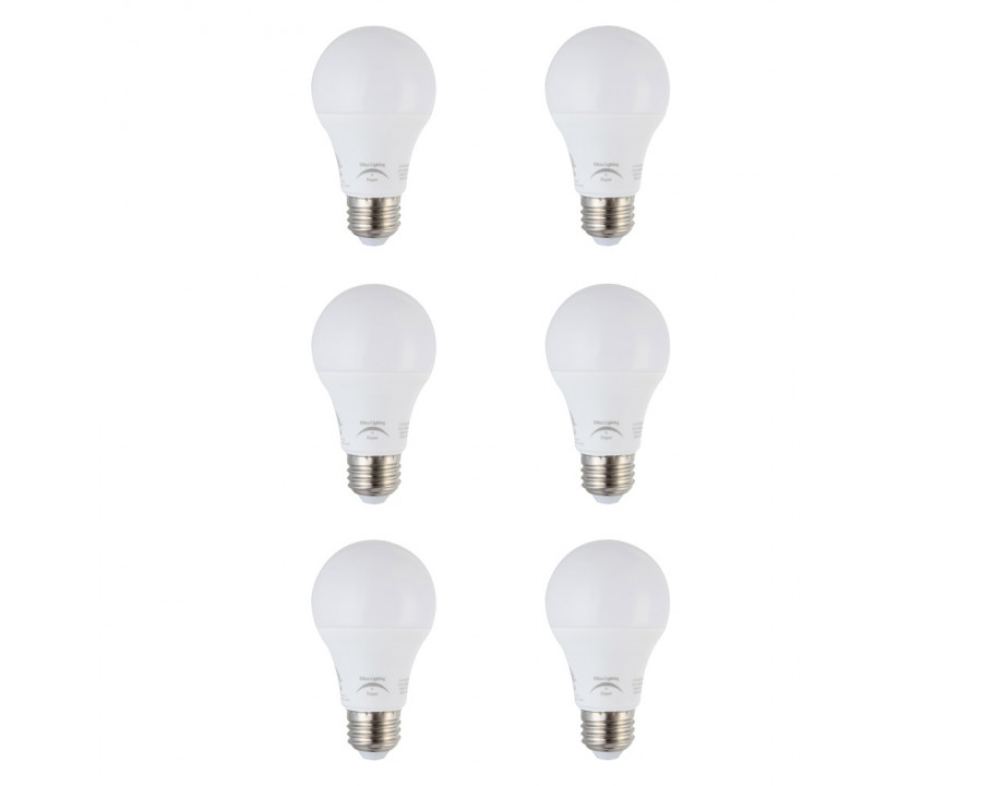 Elegant Light Bulbs - 3000K (A19LED207-6PK)